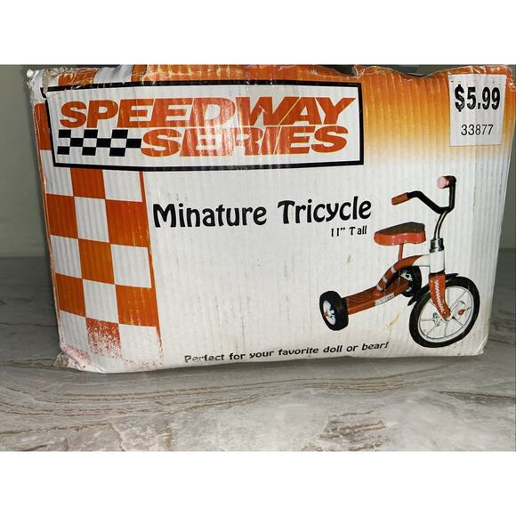 Speedway Series Miniature Tricycle 11" *New - Picture 3 of 6